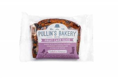 Pullin's Bakery Fruit Cake Slice