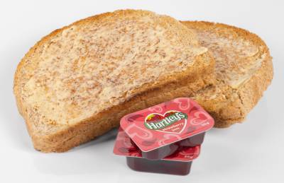 BROWN TOAST 2 SLICES